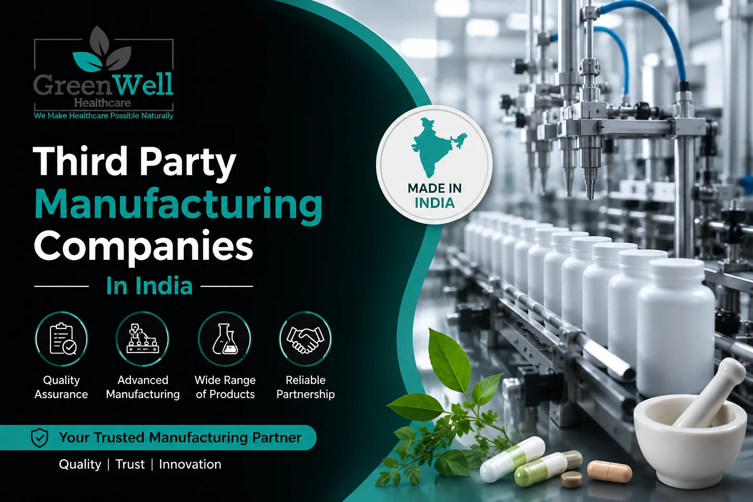 Third Party Manufacturing Companies In India