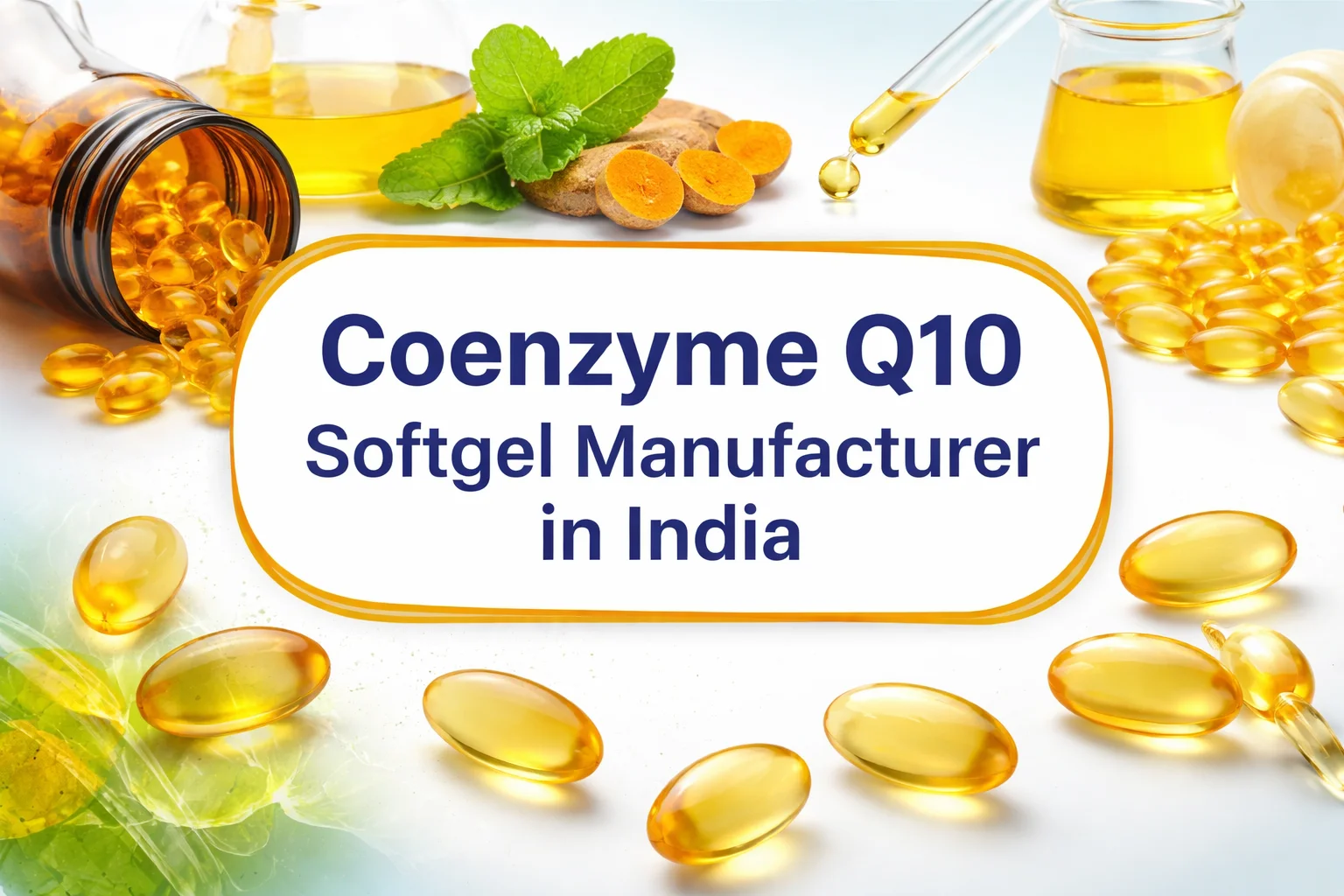 Coenzyme Q10 Softgel Manufacturer in India