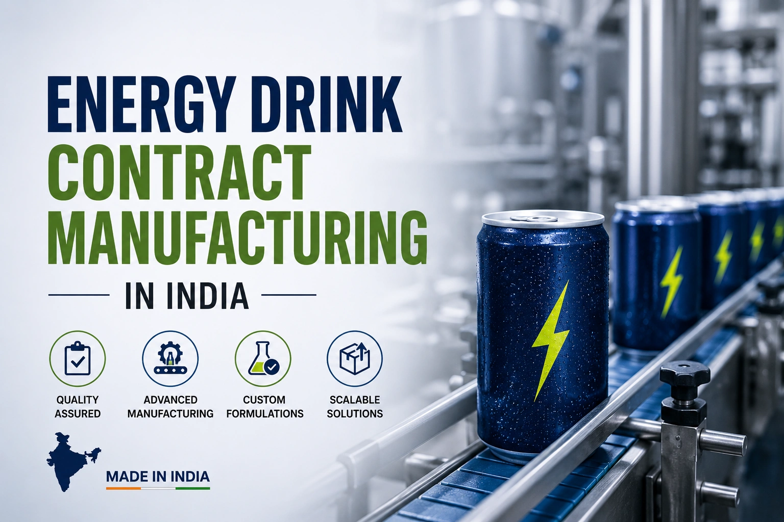 Energy Drink Contract Manufacturing In India