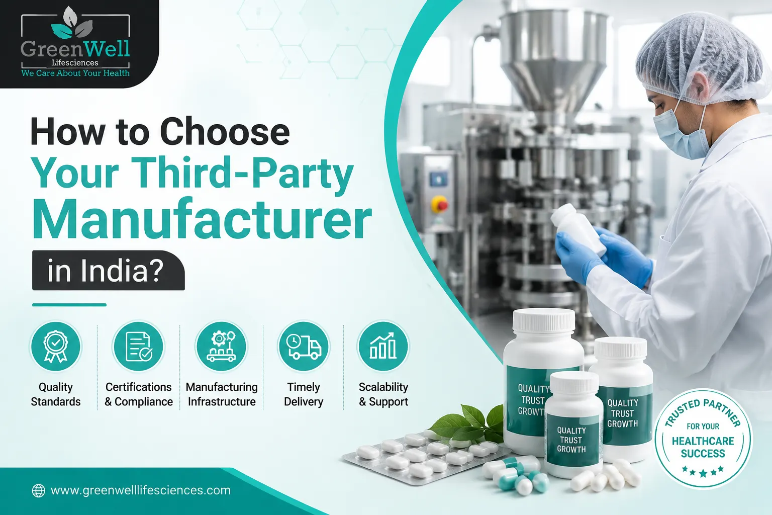 How to Choose Your Third-Party Manufacturer in India