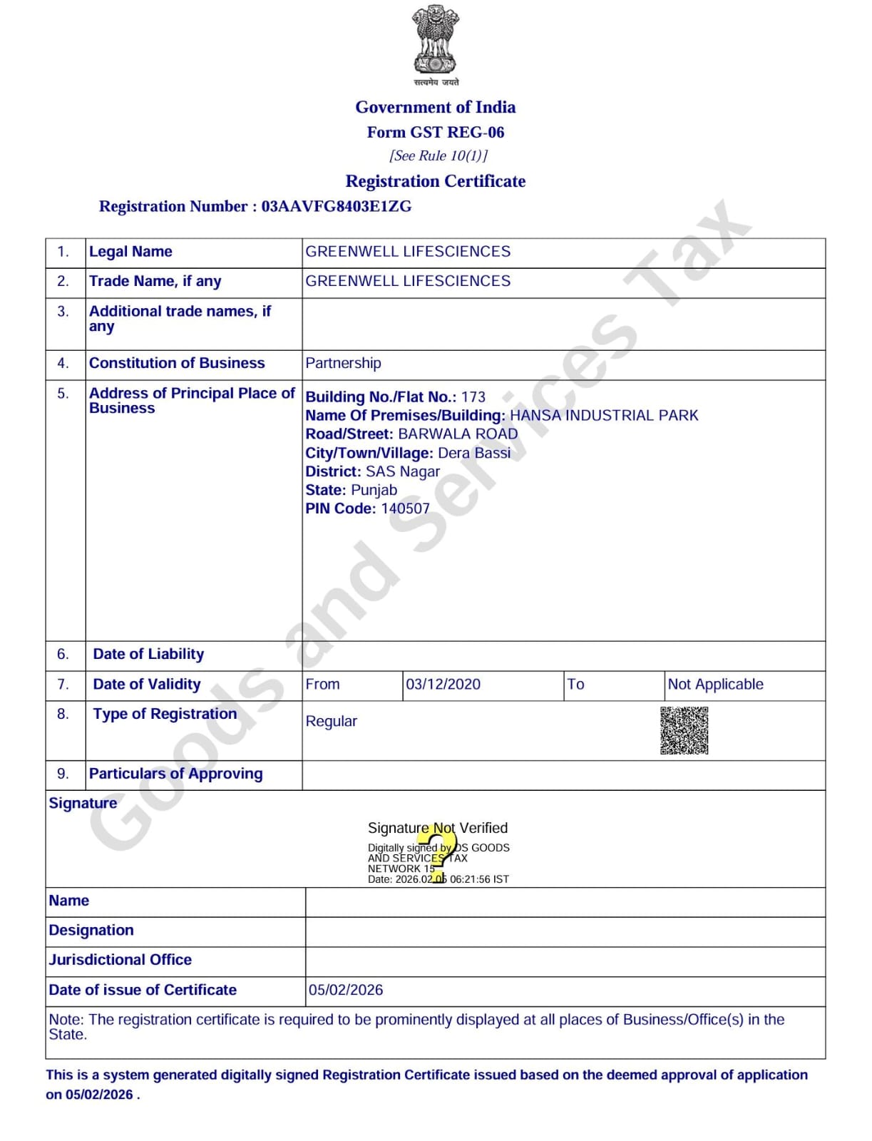 GST Registration